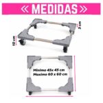 Base Soporte Carrito Ajustable Multiuso - Imagen 2