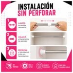 Barral Extensible Cortina de Baño de Max 200cm Aprox - Imagen 6