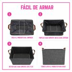 Canasta Caja Organizadora para guardado plegable - Image 2