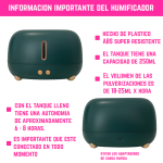 Humidificador Difusor de Vapor con Efecto Fuego - Image 4