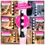 Luz Led Tocador 4 Focos USB Maquillaje Fotos Videos Portátil - Imagen 5