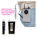 Torno Nail Drill Inalámbrico Portátil Para Manos y Pies - Image 5