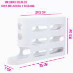 Huevera con Dispenser Automático y Sistema Deslizante de 4 Niveles - Image 2