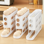 Huevera con Dispenser Automático y Sistema Deslizante de 4 Niveles