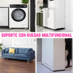 Soporte Extensible Con Ruedas Ajustable Para Electrodomésticos y Muebles - Image 6