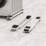 Soporte Extensible Con Ruedas Ajustable Para Electrodomésticos y Muebles