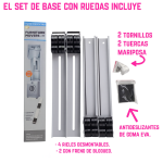 Soporte Extensible Con Ruedas Ajustable Para Electrodomésticos y Muebles - Image 7