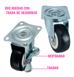 Base Ajustable con Ruedas para Heladera y Lavarropas - Image 4