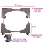 Base Soporte Carrito Ajustable Multiuso - Image 2