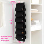 Zapatero Organizador Colgante Para Closet x6 Pares de Zapatos - Image 2