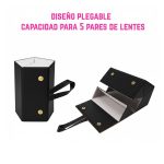 Estuche Porta Lentes para 5 Gafas y Anteojos de Viaje - Image 7