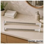 Barral Soporte Cortina de Baño Extensible Max 150cm Aprox
