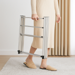 Tender de Ropa de 3 Niveles Plegable Portátil - Image 6