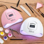 Cabina Uñas Uv Led 110w SunX5 MAX Sensor Manos