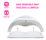 Cabina Uñas Uv Led 110w SunX5 MAX Sensor Manos - Image 9