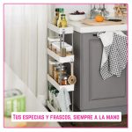 Carrito Organizador Espacios Reducidos Multiusos 4 Niveles Slim - Image 9