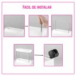 Carrito Organizador Espacios Reducidos Multiusos 4 Niveles Slim - Image 3