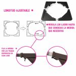 Base Ajustable con Ruedas para Heladera y Lavarropas - Image 9