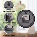 Reloj de Pared Minimalista Silencioso 29,5 cm - Image 9