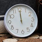 Reloj de Pared Minimalista Silencioso 29,5 cm