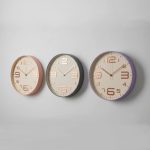 Reloj de Pared Silencioso Circular 29,5 cm Colores