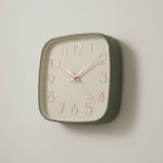 Reloj de Pared Moderno Cuadrado 29,5cm Colores Suaves - Image 9