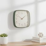 Reloj de Pared Moderno Cuadrado 29,5cm Colores Suaves - Image 10