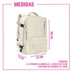 Mochila de Viaje Extensible Multifuncional con Bolsillo para Notebook Premium - Image 2