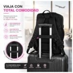 Mochila de Viaje Extensible Multifuncional con Bolsillo para Notebook - Imagen 6