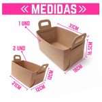 Set x3 Cajas Organizadoras de Fieltro Plegables - Image 3