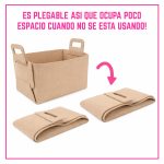 Set x3 Cajas Organizadoras de Fieltro Plegables - Image 4