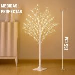 Árbol Artificial Ramas de Abedul Con Iluminación Led USB 155 - Image 2