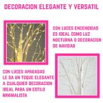 Árbol Artificial Ramas de Abedul Con Iluminación Led USB 155 - Image 3