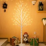 Ramas Abedul de Árbol Artificial Blancas con Luces Led USB 180 - Image 8