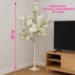 Cerezo Flor de Sakura Artificial con Luces Led USB 180cm - Image 2