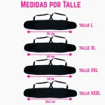 Faja Lumbar De Trabajo Ajustable Con 4 Ballenas Y Velcro - Image 2