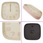 Reloj De Pared Cuadrado Analógico Vintage - Image 7