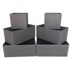 Set x6 Organizadores de Cajones Plegables Distintas Medidas