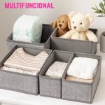 Set x6 Organizadores de Cajones Plegables Distintas Medidas - Image 5