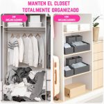 Set x6 Organizadores de Cajones Plegables Distintas Medidas - Image 4