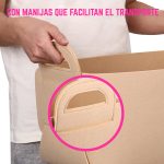 Cesto Plegable Canasto de Almacenamiento de Fieltro - Image 6