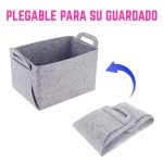 Cesto Plegable Canasto de Almacenamiento de Fieltro - Image 5