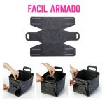 Cesto Plegable Canasto de Almacenamiento de Fieltro - Image 3