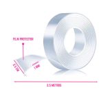 Cinta Nano Tape Bifaz Magica Siliconada Reutilizable Multiuso - Image 5