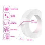 Cinta Nano Tape Bifaz Magica Siliconada Reutilizable Multiuso - Image 7