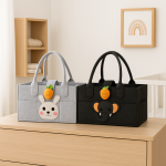 Cesto Organizador de Pañales de Fieltro Multiuso