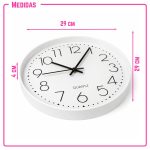 Reloj de Pared Minimalista Silencioso 29cm - Image 2