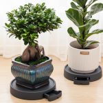 Porta Macetas con Ruedas y Bandeja Colectora de Agua - Image 3