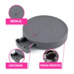 Porta Macetas con Ruedas y Bandeja Colectora de Agua - Image 6