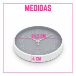 Reloj de Pared Redondo Silencioso 24,5 cm - Image 3